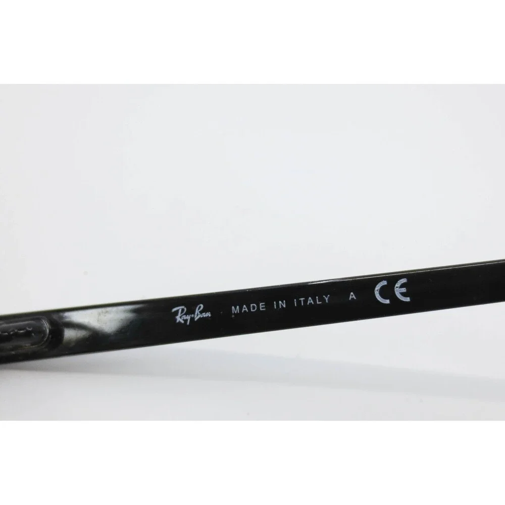 Ray-Ban RB 3716-V-M 2904 Clubmaster Metal Eyeglasses Matte Black 50-22 145 Italy - Picture 6 of 7